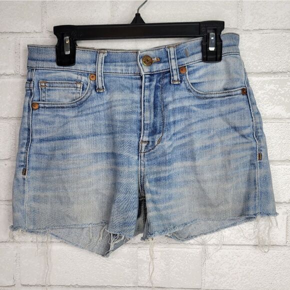 Madewell Pants - Madewell High Rise Cut Off Jean Shorts